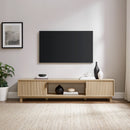 Reema Arundo Scandinavian Reeded TV Stand