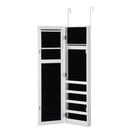 Door and Wall Mounted Armoire Jewelry Cabinet with Full-Length Mirror by LJGDeals