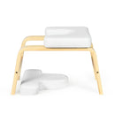 Yoga Headstand Wood Stool with PVC Pads by LJGDeals
