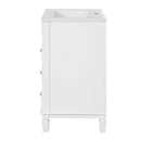 Bathroom Vanity With Sink, Compact Cabinet & 2 Drawers And Adjustable Shelf by HouseOfZazla