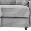 Modern Style Loveseat Sofa Sectional Sofa Couch With Storage Space, A Movable Ottoman, Two USB Ports, Two Cup Holders, A Phone Holder For Living Room by HouseOfZazla