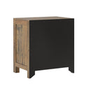 Rustic 2 Drawer Nightstand - Brown - Wood by HouseOfZazla