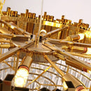 Bourbons Crystal Round Ceiling Light