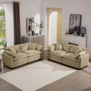 Elegant Oversized Sectional Sofa Set With Deep Seats And Flexible Layout by HouseOfZazla
