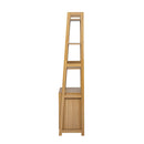Modern Furniture Style 2 In 1 Pet Friendly Dog Crate Ladder Bookcase - Ancient Oak by HouseOfZazla