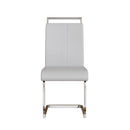 Modern Dining Chairs With Padded Seat, High Back by HouseOfZazla