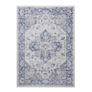 Marfi - 8' X 10' Oriental Area Rug - Blue / Gray