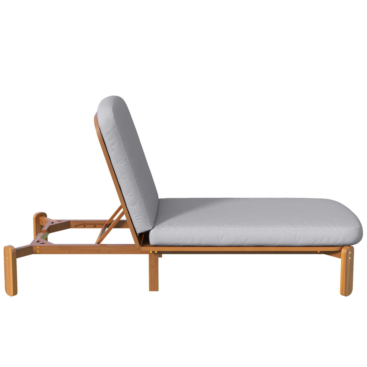 Outdoor Chaise Lounge With Adjustable Backrest, photo 40 of 40