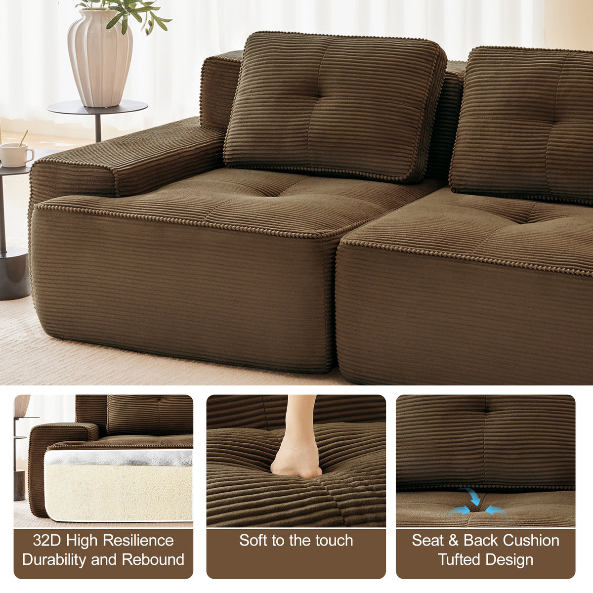 Modular Deep-Seat Sofa Set, photo 7 of 10