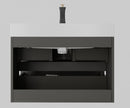 Alice - Bathroom Vanity With Sink, Large Storage Wall Mounted Floating Bathroom Vanity For Modern Bathroom, One-Piece Sink Basin Without Drain And Faucet by HouseOfZazla