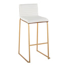 Mason Mara - Contemporary Versatile Desig Fixed Height Barstool (Set of 2) by HouseOfZazla