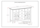 Artisan - Handcrafted Sideboard Buffet by HouseOfZazla
