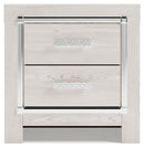 Altyra - Two Drawer Night Stand - White