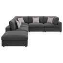Rhette - Upholstered Sectional by HouseOfZazla