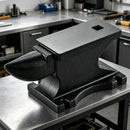 100 Lbs Single Horn Anvilб Counterop And Stable Base - Black