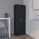 Clinton - Pantry Cabinet Kitchen Storage - Black by HouseOfZazla
