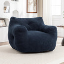 Bean Bag Sofa Chair with Armrests by HouseOfZazla