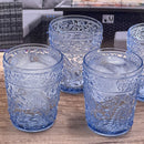 Paisley Acrylic Glasses Drinking (Set of 4)
