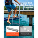 Removable Dock Ladder, 5 Steps, Aluminum Alloy Pontoon Boat Swim Ladder by HouseOfZazla