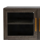 70.87" TV Stand, Modern TV Cabinet & Entertainment Center with Shelves, Wood Storage Cabinet for Living Room or Bedroom