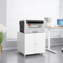 Office Furniture Copier Cabinet 2 Door Steel Copier Stand Mobile Pedestal File Printer Stand by HouseOfZazla