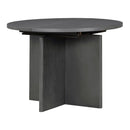 5-Piece Retro Functional Dining Set, 1 Extendable Table with a 16-inch Leaf and 4 Upholstered Chairs for Dining Room and Kitchen (Gray)