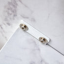 A modern, fashionable, and durable marble textured MDF coffee table with a side table. Match with multiple scenes. Suitable for living room and bedroom.