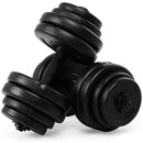 66 lbs Adjustable Weight Dumbbell Set by LJGDeals