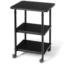 3-tier Adjustable Printer Stand with 360° Swivel Casters by LJGDeals