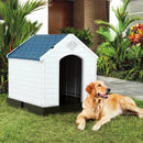Indoor/Outdoor Waterproof Plastic Dog House Pet Puppy Shelter by LJGDeals