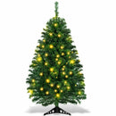 4 Feet Tabletop Artificial Christmas Tree with LED Lights by LJGDeals