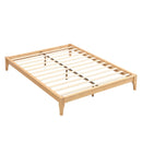 Solid Dry Bamboo Platform Bed Frame, With Slat Support by Unique Piece Furniture