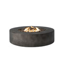 Fiber Reinforced Outdoor Fire Pit Table - Black / Gray by HouseOfZazla