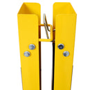 Folding Portable Saw Horses 2 Pack With Fast Open Legs, Heavy Duty For Garage And Workshop - Yellow / Black