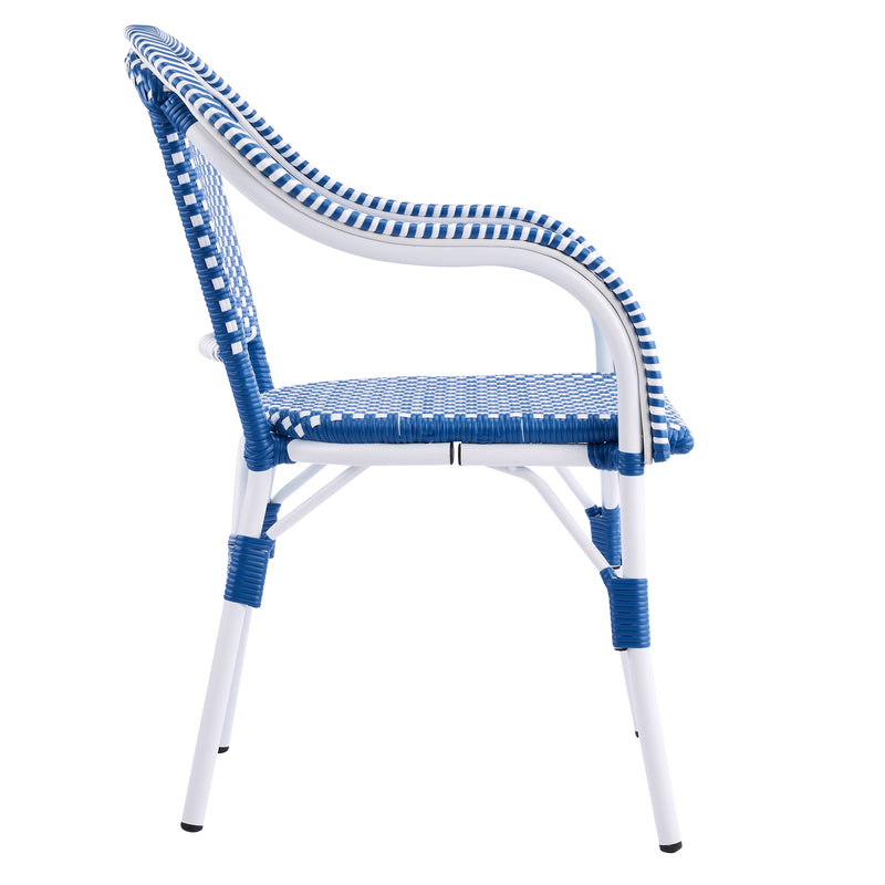 Outdoor Bistro Chairs with Aluminum Frame, Set of 2, photo 7 of 10