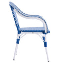 Outdoor Bistro Chairs with Aluminum Frame, Set of 2 by HouseOfZazla