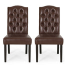Harriet Tufted Dining Chair With Button Tufting And Diamond Stitching by HouseOfZazla