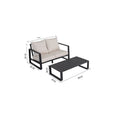 Durable Sofa With Rectangular Coffee Table by HouseOfZazla