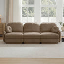 105" Chenille Cloud 3-Seater Sofa
