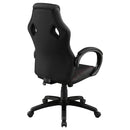 Norset - Upholstered Adjustable Home Office Desk Chair - Black