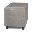 Cosmopolitan - Upholstered Storage Ottoman by Unique Piece Furniture