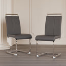 Modern Dining Chairs With Padded Seat, High Back by Unique Piece Furniture