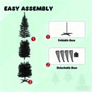 Pencil Christmas Tree with Sturdy Base