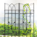 Metal Garden Trellis Rustproof For Climbing Plants Outdoor Flower Support by HouseOfZazla