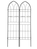 Metal Garden Trellis Rustproof Trellis For Climbing Plant, Outdoor Flower Support by HouseOfZazla
