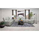 Dove Upholstered Power Recliner Chair With Smooth Power Recline And USB Charging - Gray