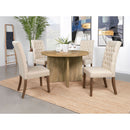 Larrabee - Round Dining Table - Mango Color by HouseOfZazla