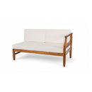 Aston 4 Seater Left and Right Acacia Wood Sofa Set