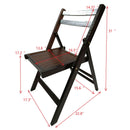 Folding Special Event Chair, Foldable Style (Set of 4) by Unique Piece Furniture