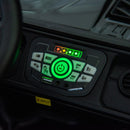 24V Ride On Large PickUp Truck car for Kids,ride On 4WD Toys with Remote Control,Parents Can Assist in Driving,Bluetooth music version,Pickup truck design with spacious storage in the rear.